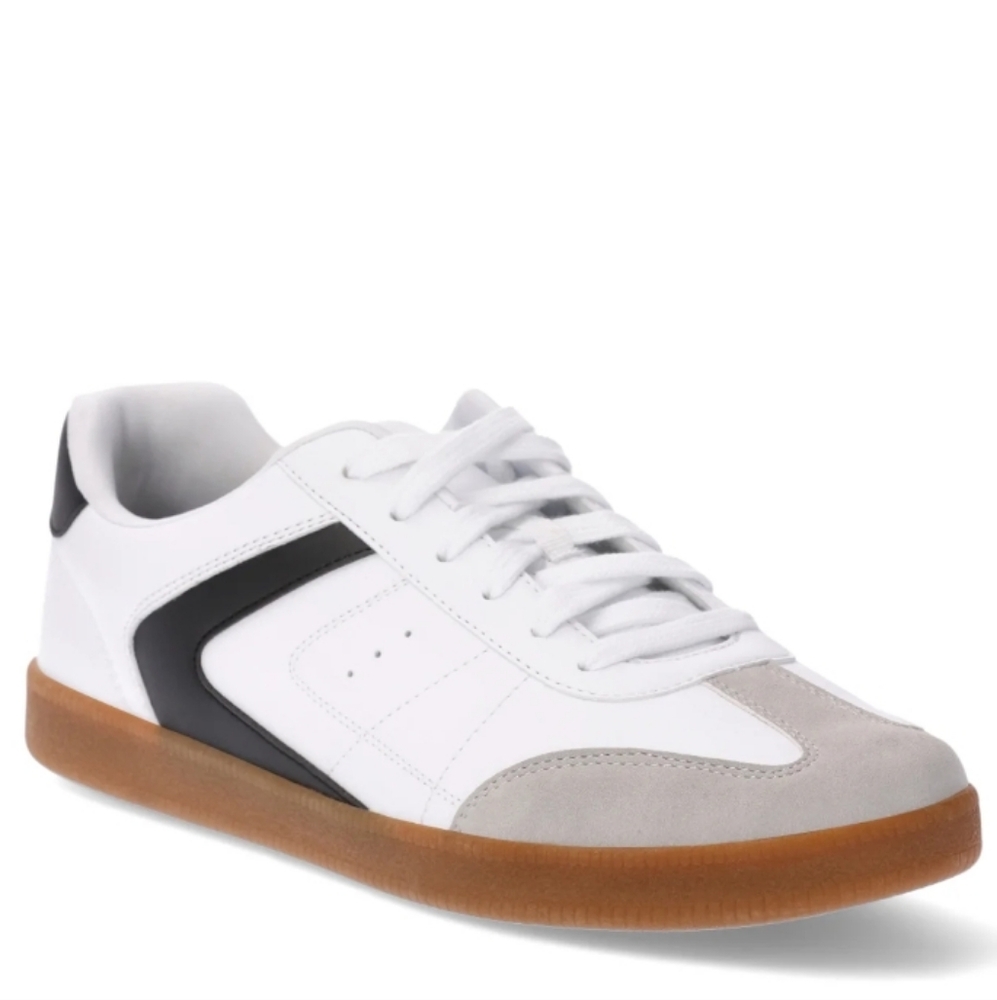 Men's Lace Up Sports Sneakers  Various Sizes    White, Black, And Grey.   NWT